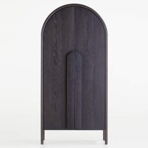 Solid Wood Bar Storage Cabinet